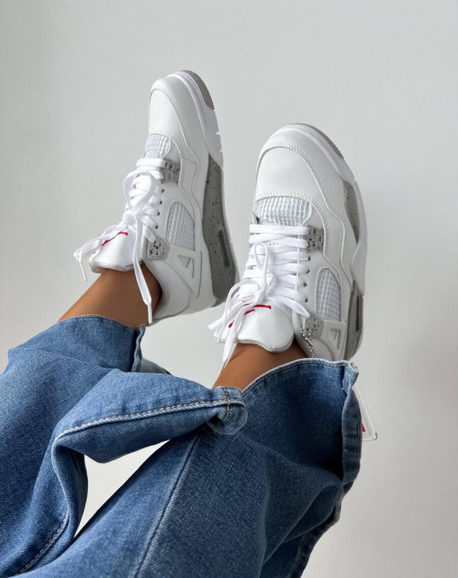 Nike Air Jordan 4 Retro White Oreo