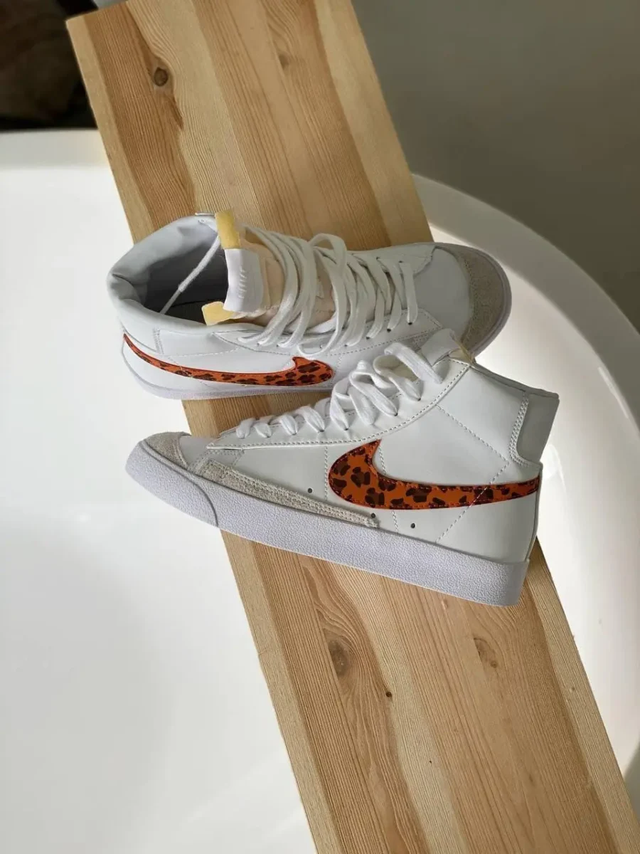Nike Blazer Mid 77 White Leopard