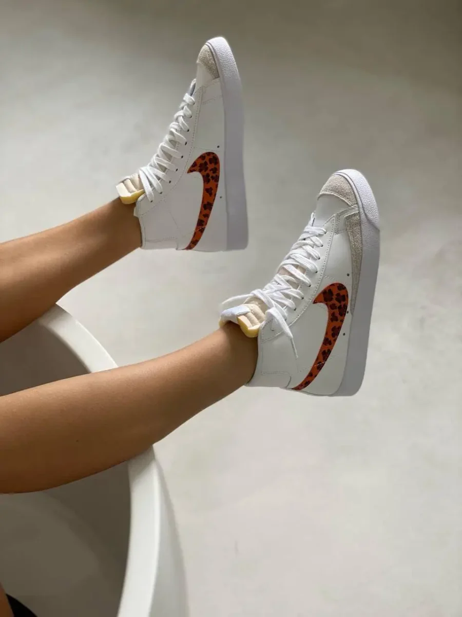 Nike Blazer Mid 77 White Leopard